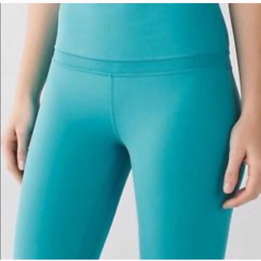 Lululemon peacock align pant size 8